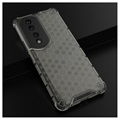 Honeycomb Armored Honor 70 Pro Hybridikotelo - Musta