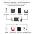 Honson HS-PS5101 Kuulokkeet Bluetooth/3.5mm audiosovitin - Sony PS5/PS4/PC - Musta