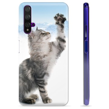 Huawei Nova 5T TPU Suojakuori - Kissa