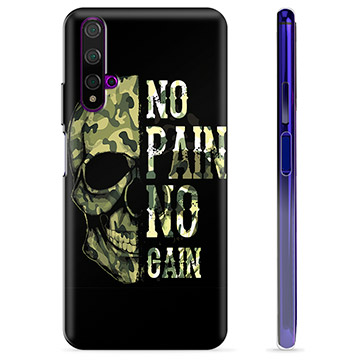 Huawei Nova 5T TPU Suojakuori - No Pain, No Gain