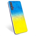 Huawei Nova 5T TPU Kotelo Ukrainan Lippu - Kaksisävyinen