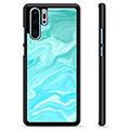 Huawei P30 Pro Suojakuori - Sininen Marmori