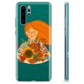 Huawei P30 Pro TPU Suojakuori - Inkivääri