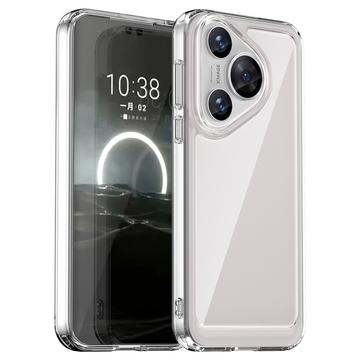 Huawei Pura 70 Pro/70 Pro+ Naarmunkestävä Hybridikotelo - Läpinäkyvä