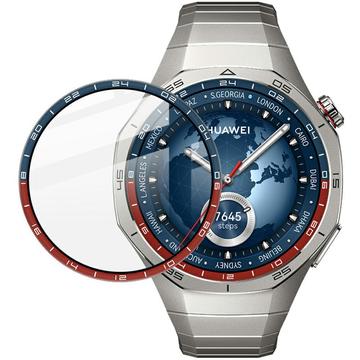 Huawei Watch GT 5 Pro Imak Full Coverage Panssarilasi - 46mm - Värikäs reuna