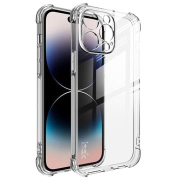 Imak Drop-Proof iPhone 14 Pro TPU Suojakuori - Läpinäkyvä