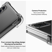 Samsung Galaxy S24+ Imak Drop-Proof TPU Suojakuori - Läpinäkyvä