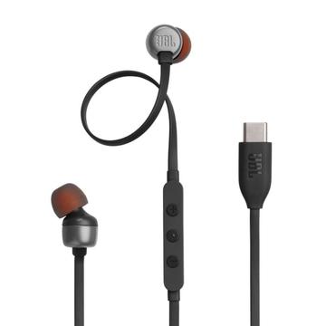 JBL Tune 310C Pure Bass USB-C In-Ear kuulokkeet - musta