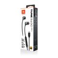 JBL Tune 310C Pure Bass USB-C In-Ear kuulokkeet - musta