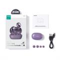 JOYROOM DB1 TWS Korvakuulokkeet In-Ear Bluetooth-kuulokkeet Mini langattomat kuulokkeet latauskotelolla - violetti