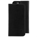JT Berlin Tegel iPhone 12/12 Pro Flip Leather Nahkakotelo - Musta