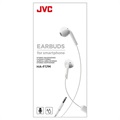 JVC HA-F17M Langalliset Älypuhelinkuulokkeet Mikrofonilla - 3.5mm - Valkoinen