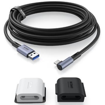 KIWI Design QL105 USB-C PC VR Link -kaapeli Meta Quest 3/3S:lle, Pico 4:lle - 5Gbps/5 m