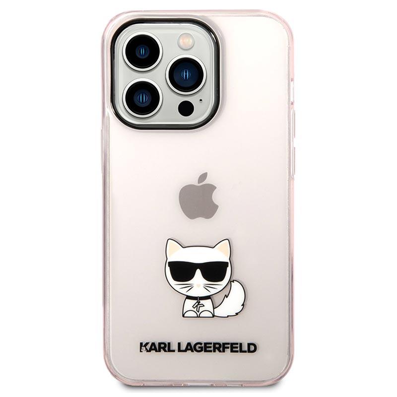 Karl Lagerfeld Choupette Logo iPhone 14 Pro Kotelo