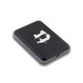 Karl Lagerfeld kohokuvioitu MagSafe Power Bank 5000mAh - Choupette Head - musta