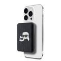 Karl Lagerfeldin kohokuvioitu MagSafe Power Bank 5000mAh - Karl & Choupette Heads - musta