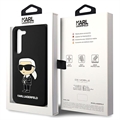 Karl Lagerfeld Ikonik Samsung Galaxy S23 5G Silikonikuori - Musta