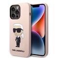 iPhone 15 Pro Karl Lagerfeld Ikonik Silikonikuori