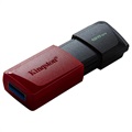 Kingston DataTraveler Exodia M USB 3.2 -muistitikku - 128GB - punainen