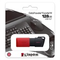 Kingston DataTraveler Exodia M USB 3.2 -muistitikku - 128GB - punainen