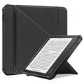 Kobo Libra 2 Origami Stand Suojakotelo - Musta