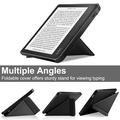 Kobo Libra 2 Origami Stand Suojakotelo - Musta