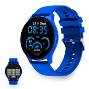 Ksix Core AMOLED Smartwatch w. Sport/Health Modes - Sininen