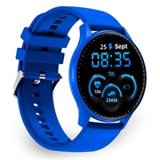 Ksix Core AMOLED Smartwatch w. Sport/Health Modes - Sininen