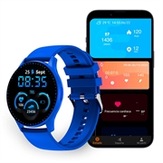 Ksix Core AMOLED Smartwatch w. Sport/Health Modes - Sininen