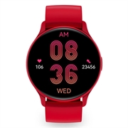 Ksix Core AMOLED Smartwatch w. Sport/Health Modes - Punainen