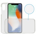 iPhone X / iPhone XS Ksix Flex 360 Protection TPU-tapaus - Transparent