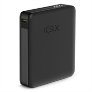 Ksix Nano USB-C 20W Power Bank 5000mAh - Musta