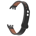 Xiaomi Smart Band 8 Nahkahihna Liittimillä - Musta