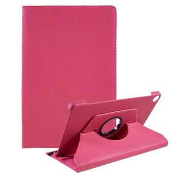 Lenovo Tab M10 Gen 3 360 Pyörivä Folio-kotelo - Kuuma pinkki