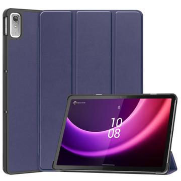 Lenovo Tab P11 Gen 2 Tri-Fold Sarjan Smart Lompakkokotelo - Sininen