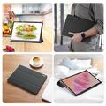 Lenovo Tab Plus Dux Ducis Domo Tri-Fold Smart Lompakkokotelo