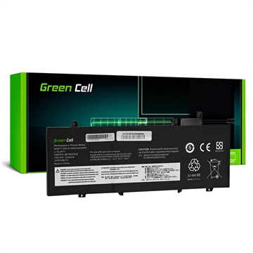 Lenovo ThinkPad T480s Green Cell akku - 4650mAh