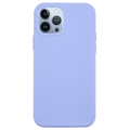 iPhone 14 Pro Nestemäinen Silikoni Suojakuori - Vaalea Violetti