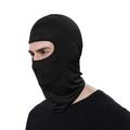 Lycra Balaclava / kypärälippis pyöräilyyn ja hiihtoon - musta