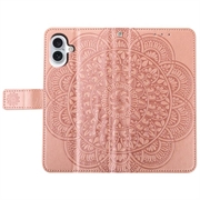 iPhone 16 Plus Mandala Series Lompakkokotelo