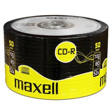 Maxell CD-R 52x/700MB/80min - 50 kpl.