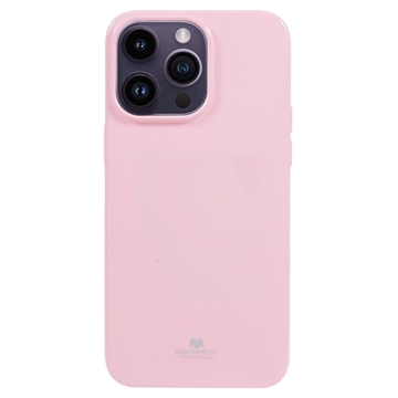 iPhone 15 Pro Max Mercury Goospery Glitter TPU Suojakuori - Pinkki