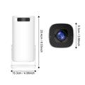 Mini Home 4K-projektori P30 ja Android 11 - Dual WiFi, Bluetooth