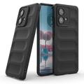 Motorola Edge 40 Neo Rugged Sarja TPU Suojakuori - Musta