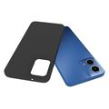 Motorola Moto G34 Anti-Fingerprints Matta TPU Suojakuori - Musta