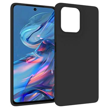 Motorola Moto G75 Liukumaton TPU-kotelo - musta