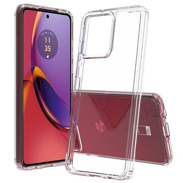 Motorola Moto G84 Naarmunkestävä Hybrid Kotelo - Läpinäkyvä