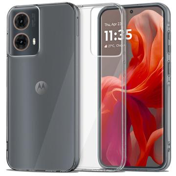 Motorola Moto G85/S50 Neo Tech-Protect Flexair Hybridikotelo - Läpinäkyvä