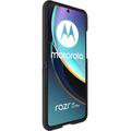 Motorola Razr 40 Ultra Imak Ruiyi Hybridikotelo - Hiilikuitu - Musta