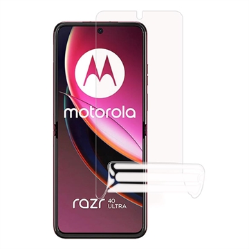 Motorola Razr 40/40 Ultra TPU Näytönsuoja - Läpinäkyvä